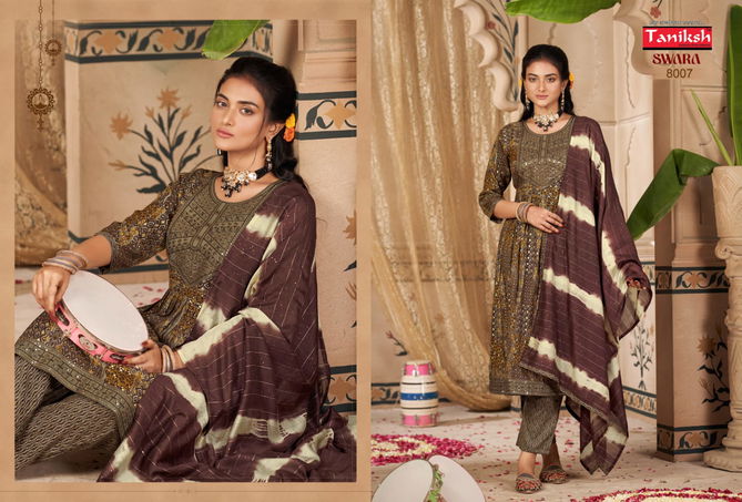 Taniksh Swara Vol 8 Embroidery Readymade Suits Catalog